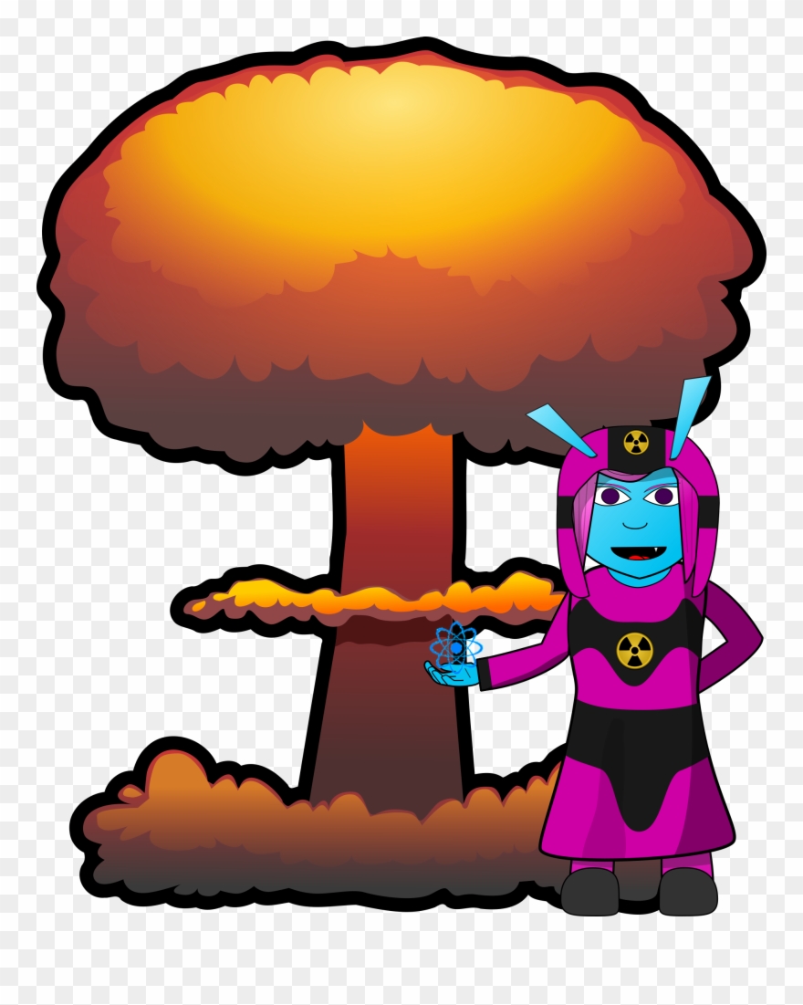 Explosion Computer Icons Nuclear Weapon Download - Nuclear Explosion Clipart - Png Download