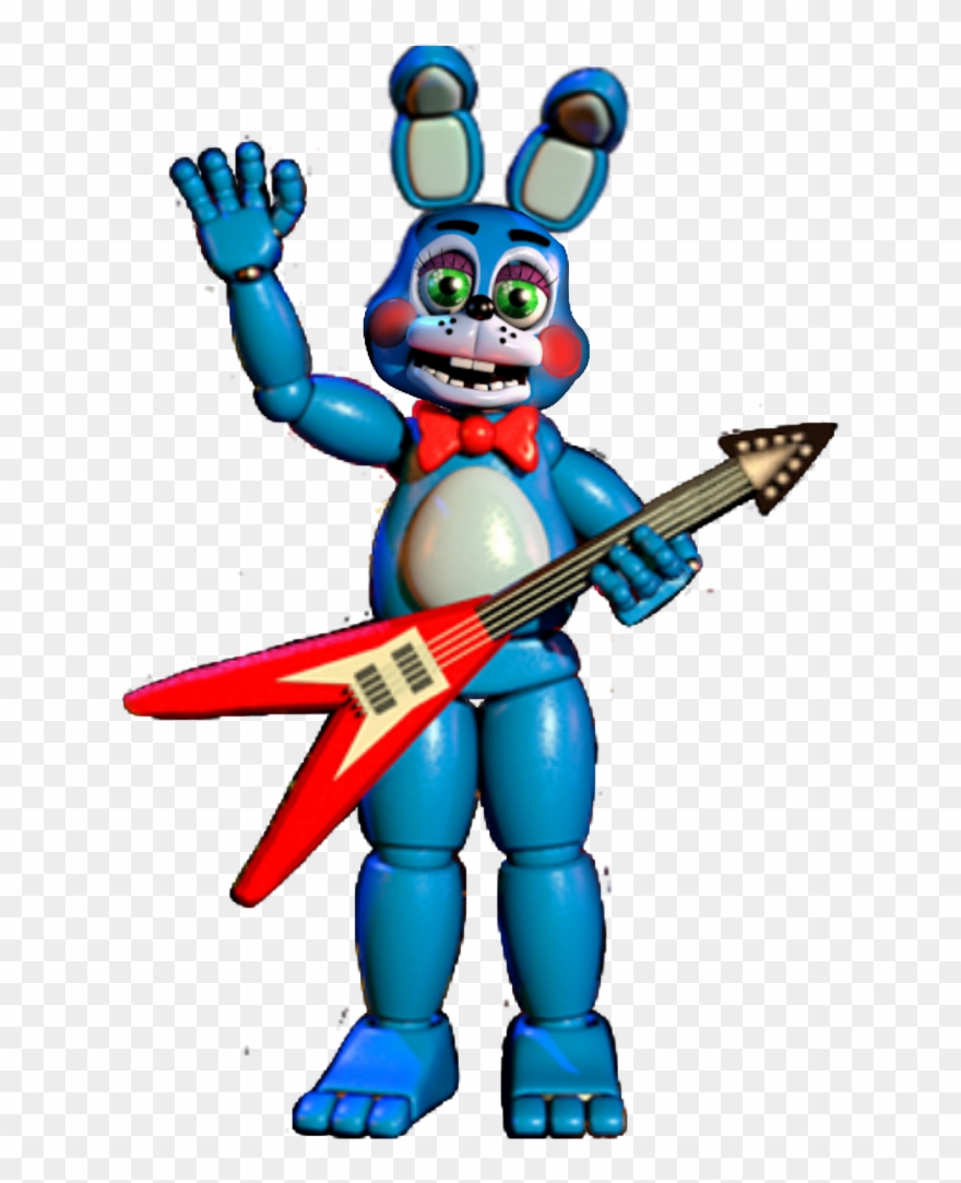 Toy Bonnie Mugshot Edit Fnaf Fnaf2 Toy Bonnie Toybonnie - Every Bonnie In A Nutshell Clipart