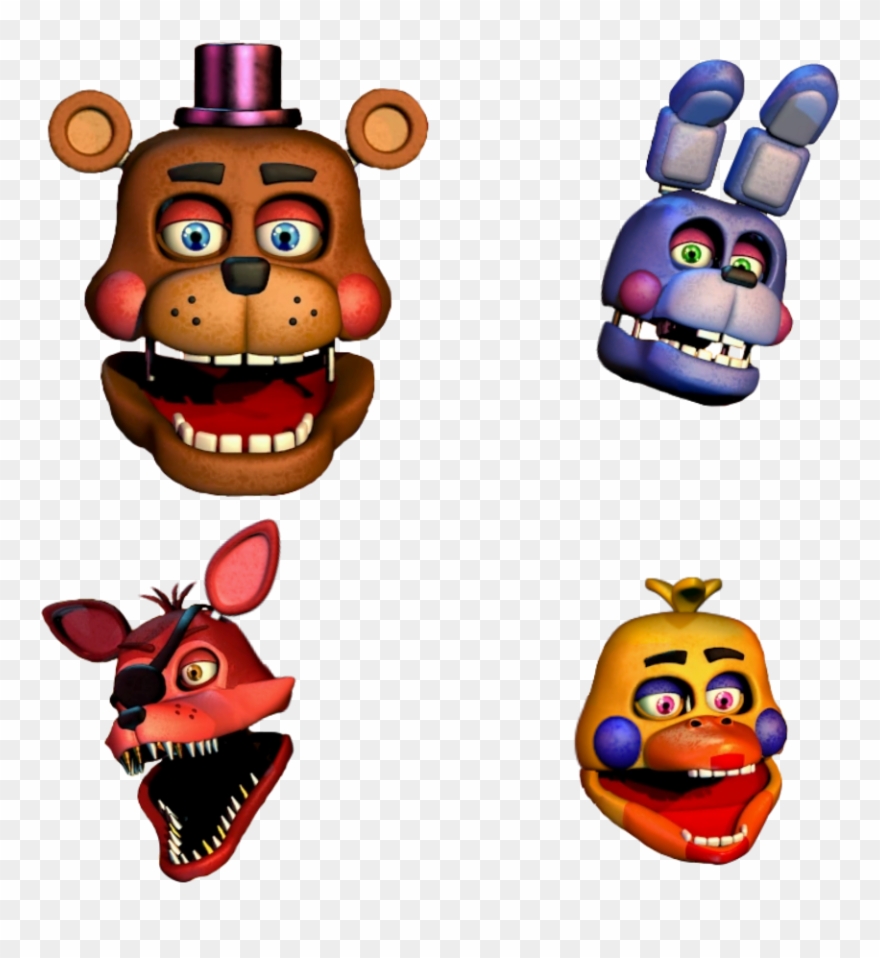 Rockstar Freddy Head Clipart