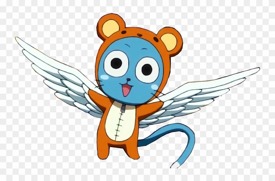 Visit - Fairy Tail Happy Cute Clipart