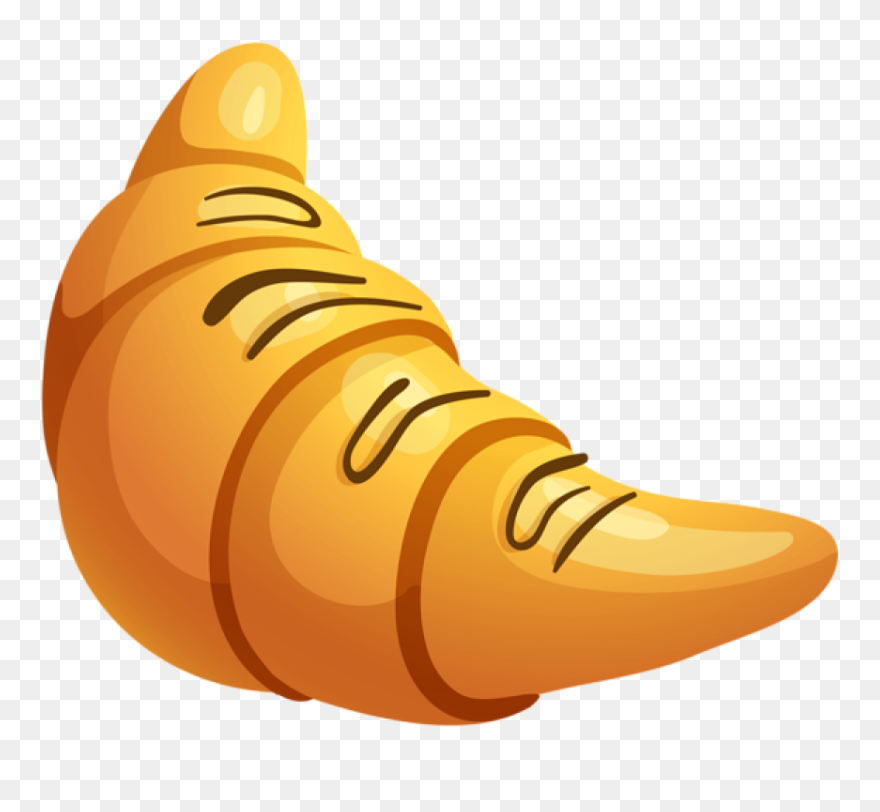 French Clipart French Croissant - Pain Au Chocolat Clipart - Png Download