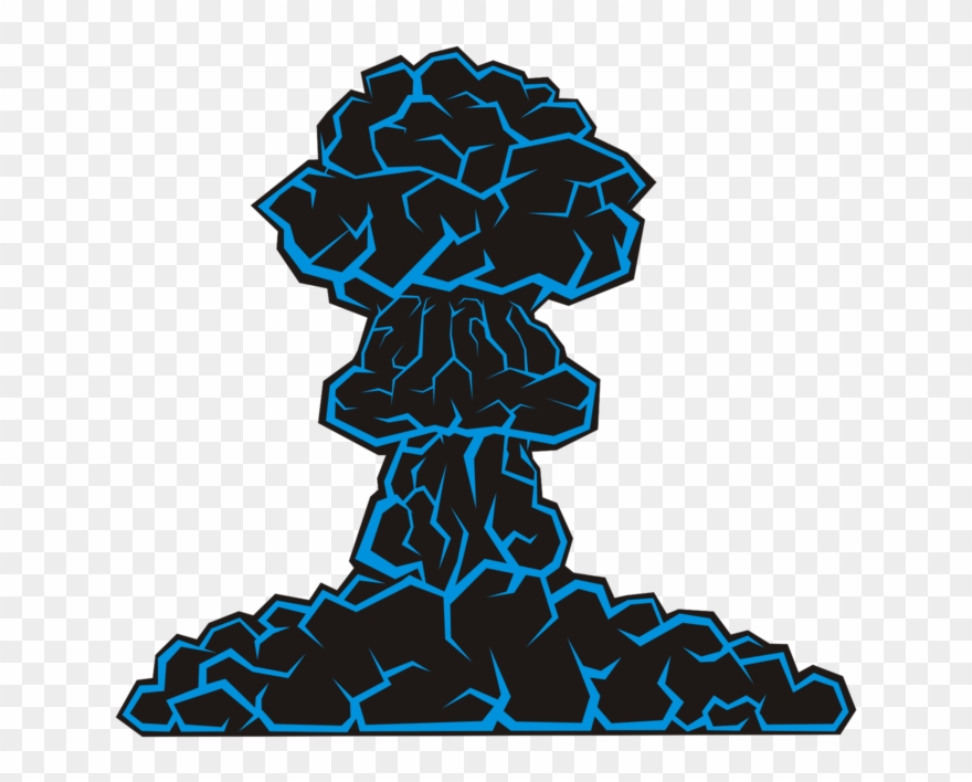 Free Mushroom Cloud - Mushroom Cloud Clip Art - Png Download