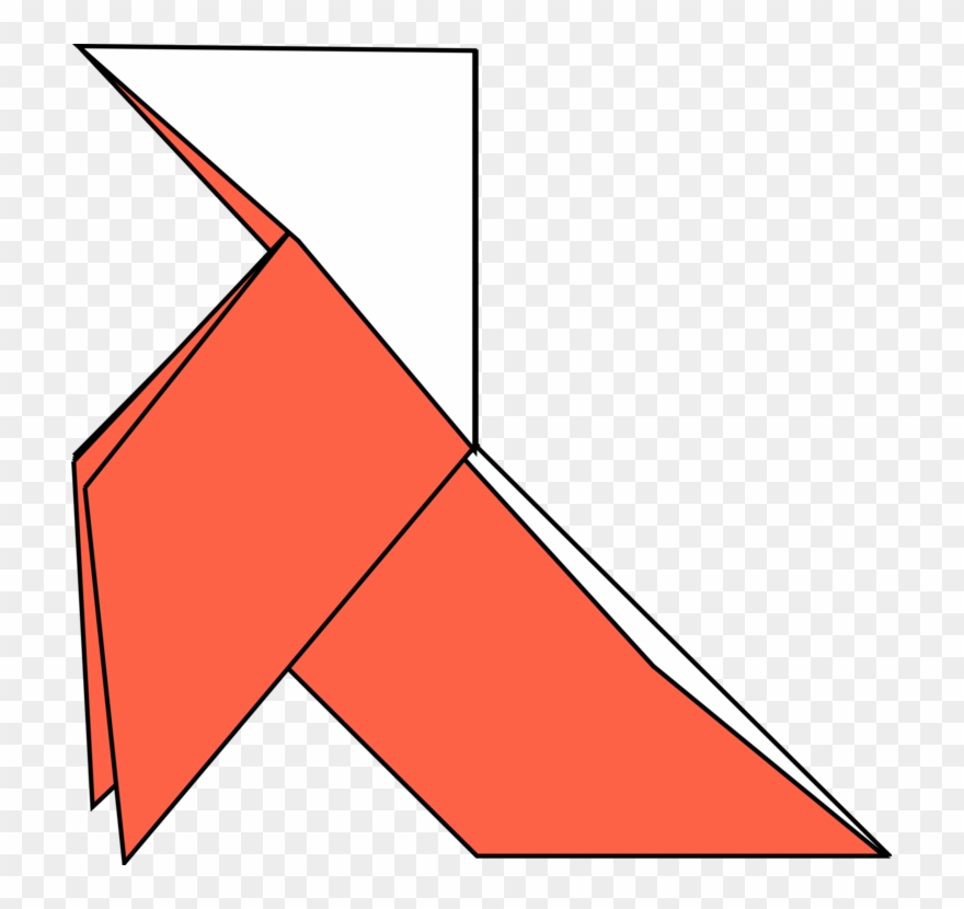 Origami Sillius Paper Computer Icons Thumbnail - Clip Art - Png Download