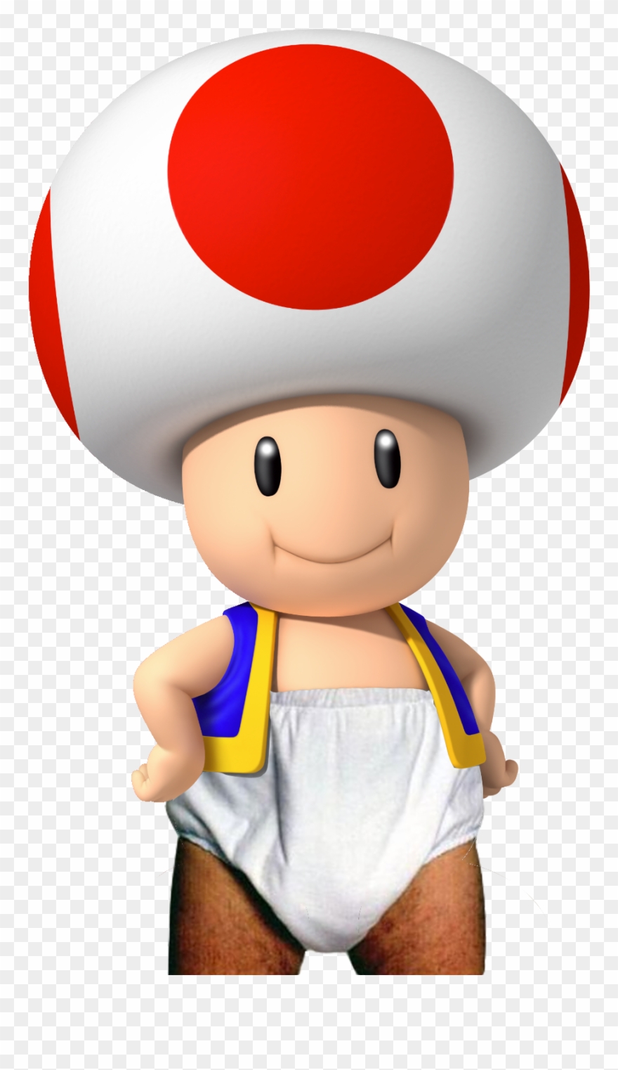 Patrick Gill - Toad Mario Bros Clipart