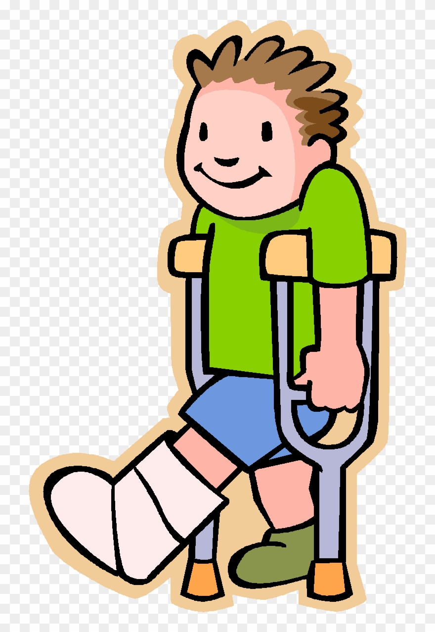 Bone Fracture Human Leg Clip Art First - Student Accident - Png Download