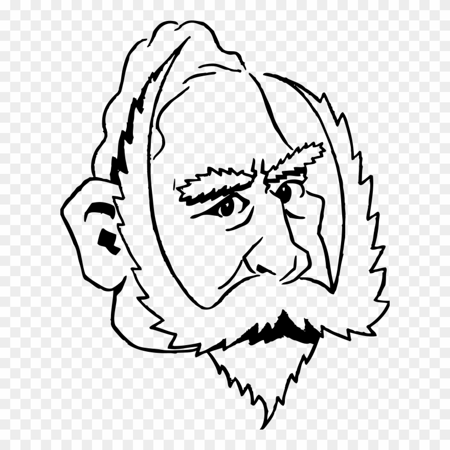 Many Clip Art Download - Kaiser Wilhelm Ii Drawing - Png Download