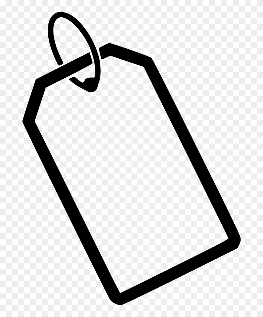 Tag Drawing - Drawing Of A Tag Clipart