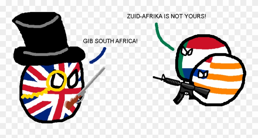 Transparent Library Boer Wars Polandball Wiki - Second Boer War Clipart