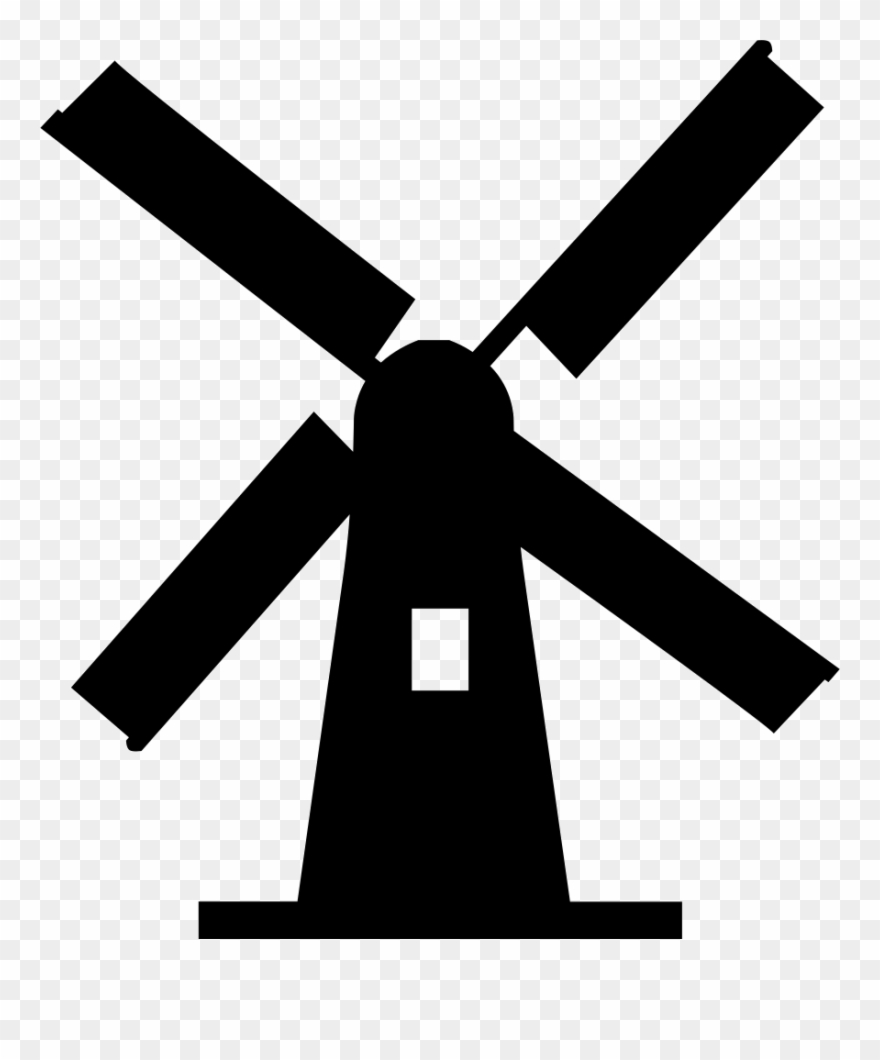 Netherlands Windmill Comments - Windmill Svg Clipart