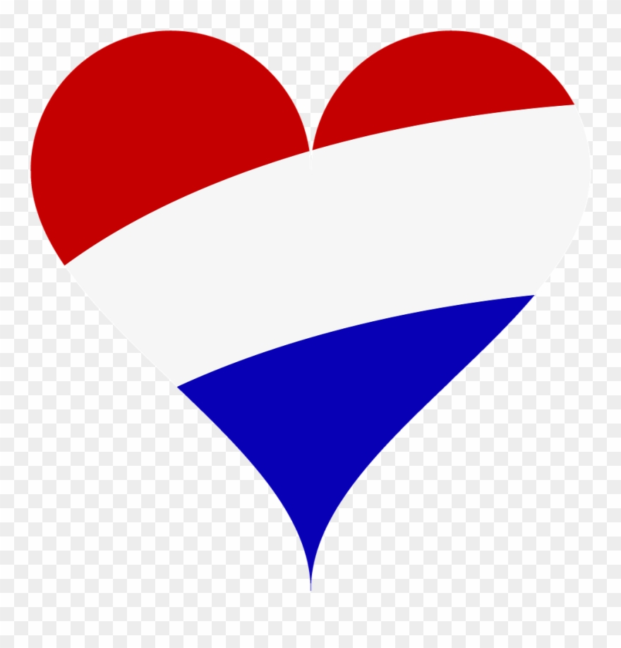 Netherlands, Love, Heart, Flag, Netherlands, Holland - Holland Heart Flag Clipart