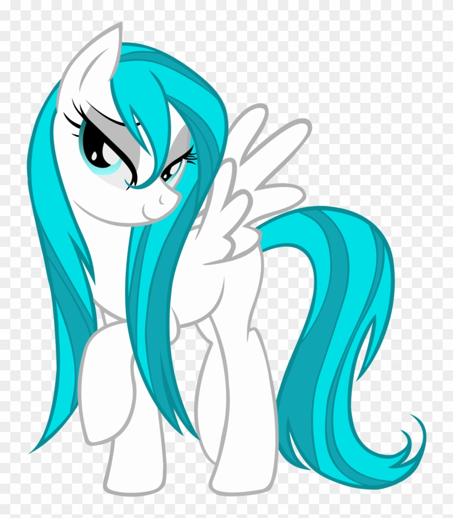 Mechafone - Fimfiction - - My Little Pony Base With Hair Clipart
