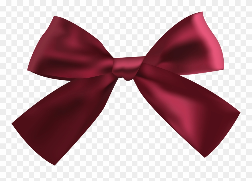 Dark Red Ribbon Png Clipart