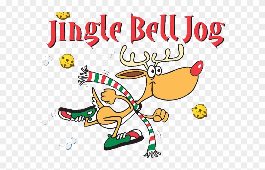 Get Your Running Shoes Ready, Wildcats Our Annual Jingle - Reindeer Running Clipart