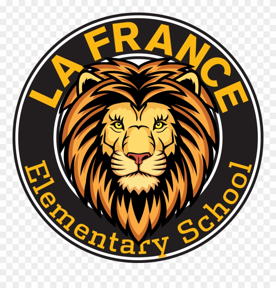 France Clipart La France - Lion Head Drawing - Png Download