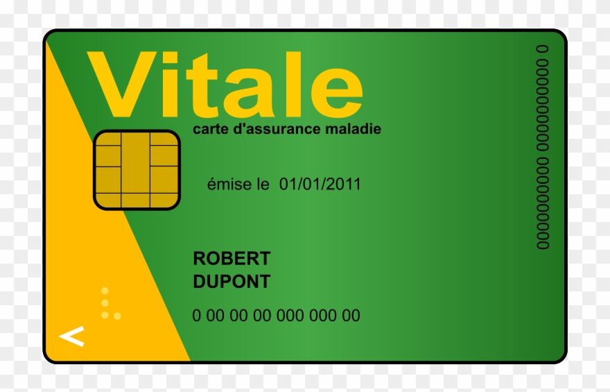 Free Download Carte Vitale Png Clipart Carte Vitale - Carte Vitale Vector Transparent Png
