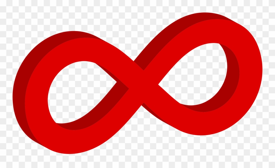 Infinity Symbol Png - Infinity Symbol Red Png Clipart