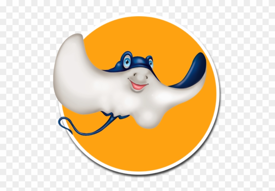 Stingray - Cartoon Clipart