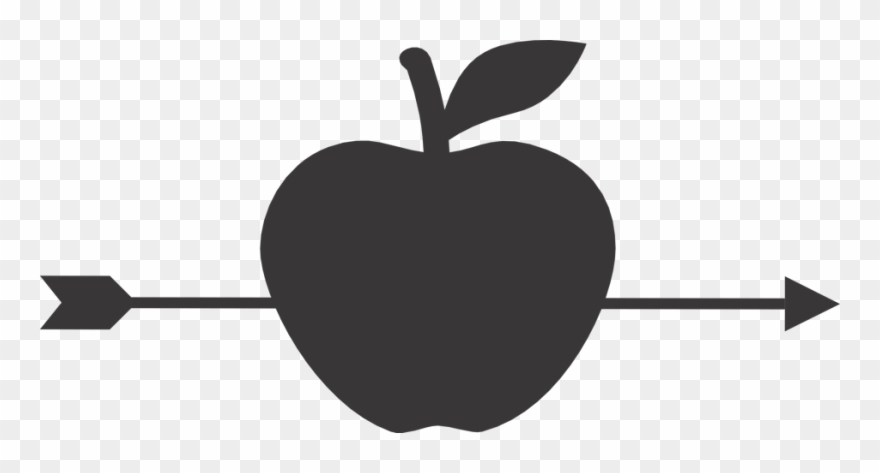 Teacher Inspire Apples Png Picture Black And White - Teacher Clipart