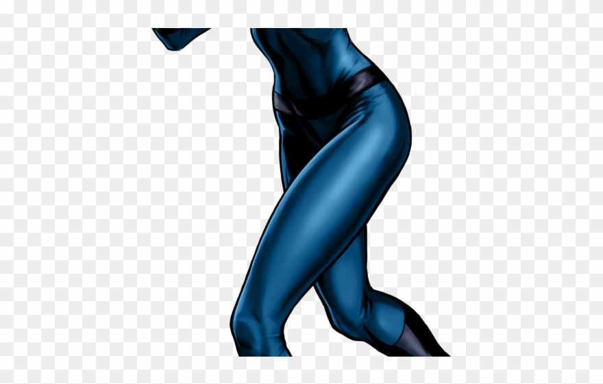 Invisible Woman Clipart Supe Girl - Comics - Png Download
