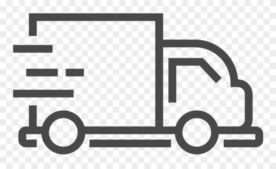 Delivery Truck Icon - Delivery Van Png Clipart