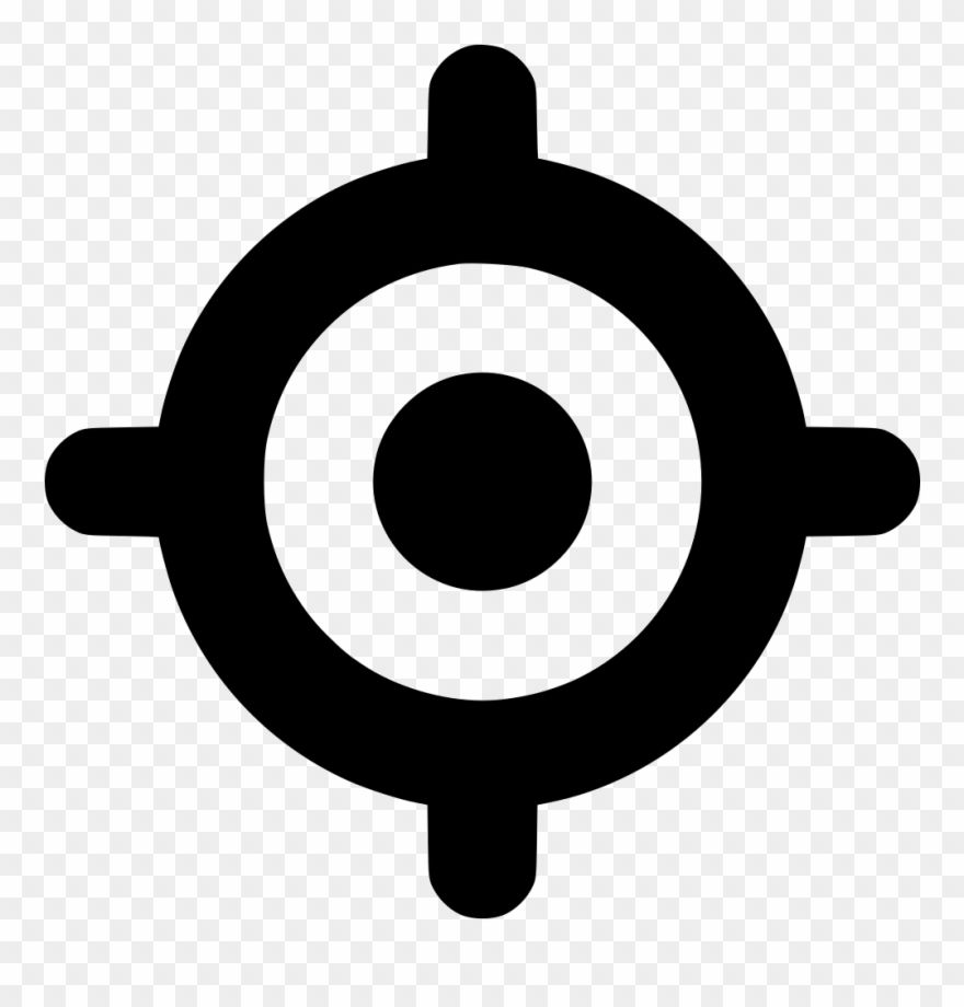 Symbol Christian Cross Computer Icons Sign - Transparent Background Target Icon Clipart