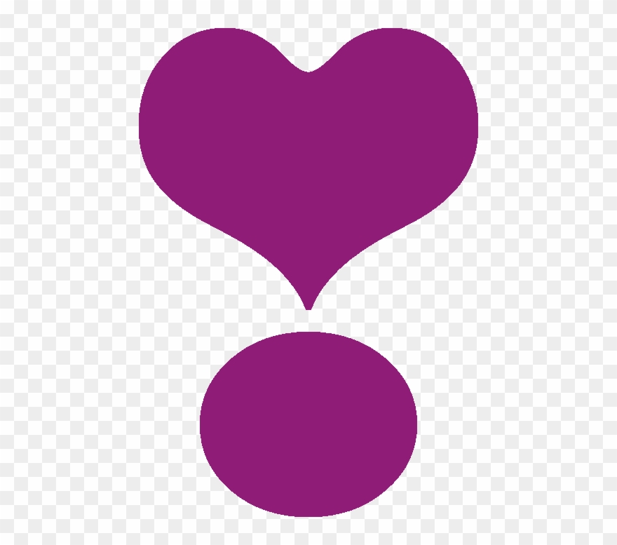 A Book Review - Purple Heart Exclamation Point Clipart