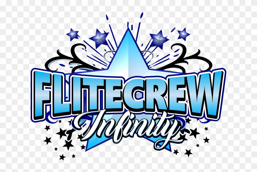 Flitecrew Infinity Cheerleading Logo - Logo Clipart