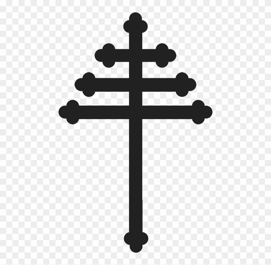 The Wooden Cross - Papal Cross Clipart