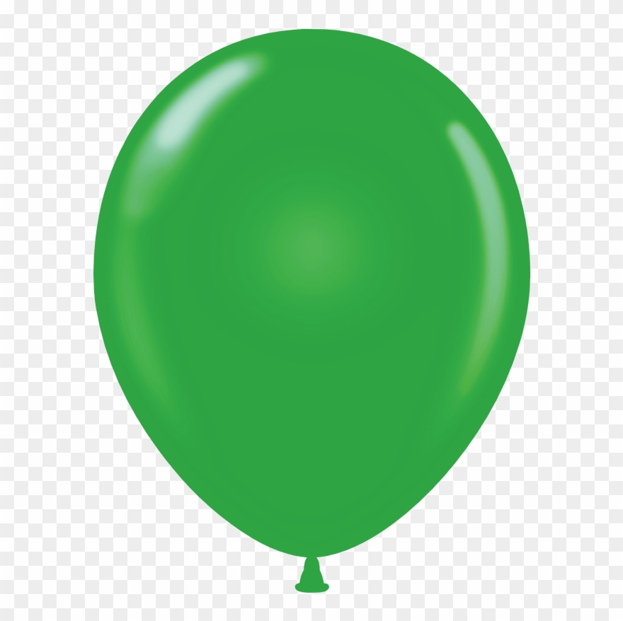 11 U2033 Decorator Balloons Maple City Rubber Color - Green Color Balloon Clipart