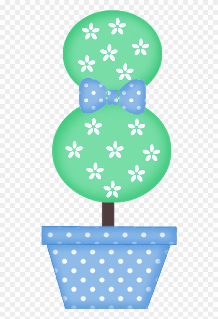 Bush 3a - Flowerpot Clipart
