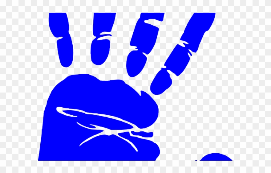 27 Handprint Clipart Svg Free Clip Art Stock Illustrations - Gambar Telapak Tangan Vektor - Png Download