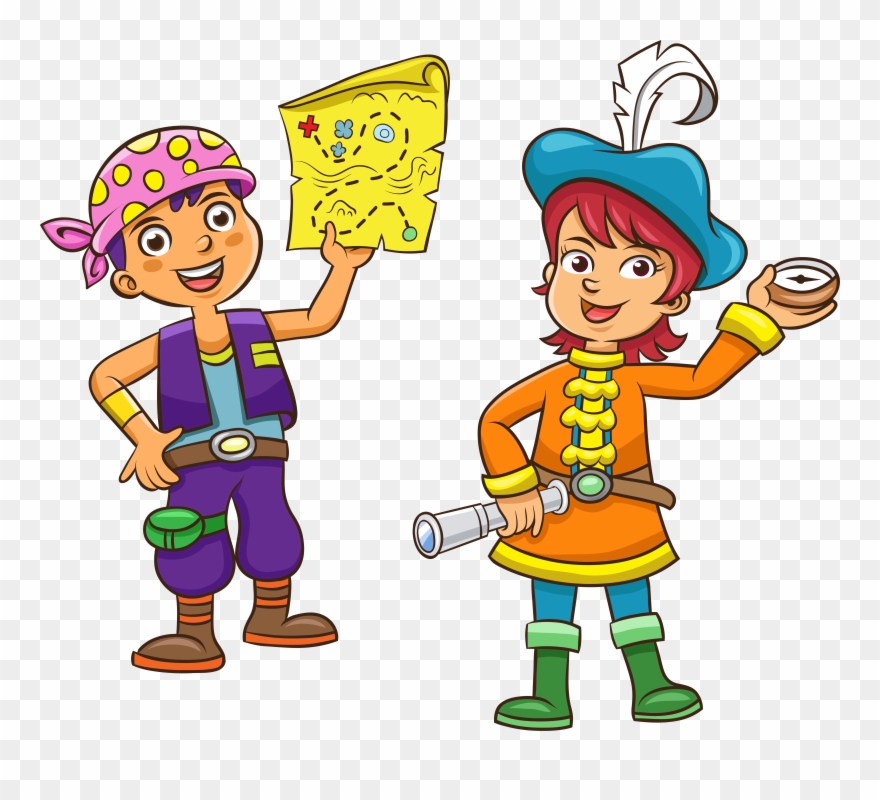 0 13c850 930680dc Orig - Cartoon Pirate Dress Clipart
