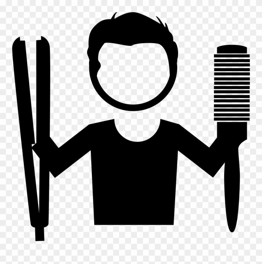 Image Free Download Hairdresser With Tools For Hair - Ferramentas De Cabeleireiro Clipart