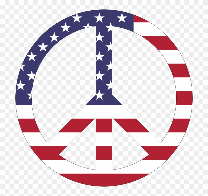 Peace Sign Usa Clipart