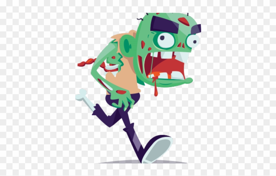 Claws Clipart Zombie - Cartoon - Png Download