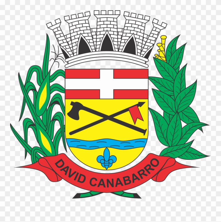 Brasão De David Canabarro - Brasão David Canabarro Clipart