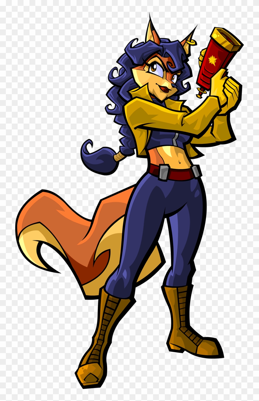 Sly Cooper 3 Carmelita Clipart