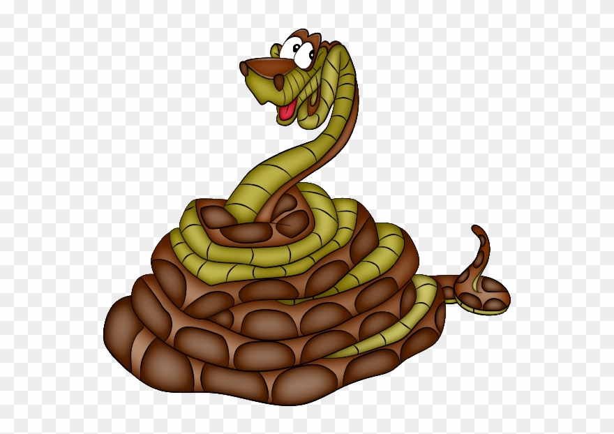 Rattlesnake Clipart Reptile - Kaa Jungle Book Png Transparent Png