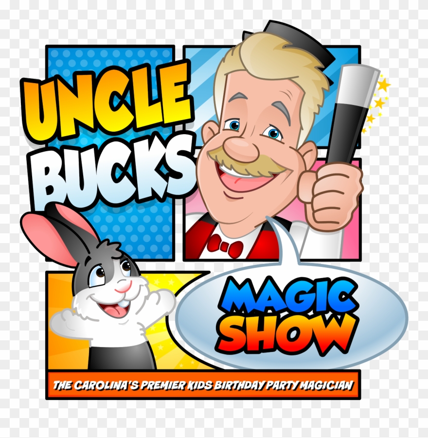 Magical Clipart Show And Tell - Uncle Bucks Magic Show - Png Download