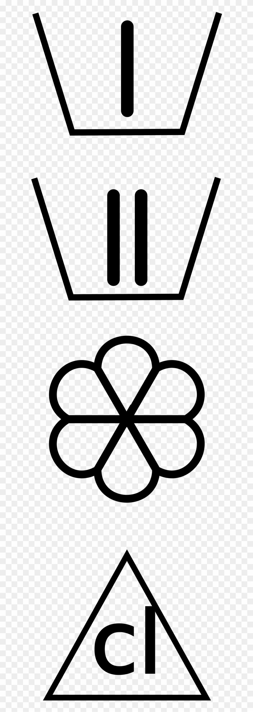 Big Image - Washing Machine Symbols Detergent Clipart