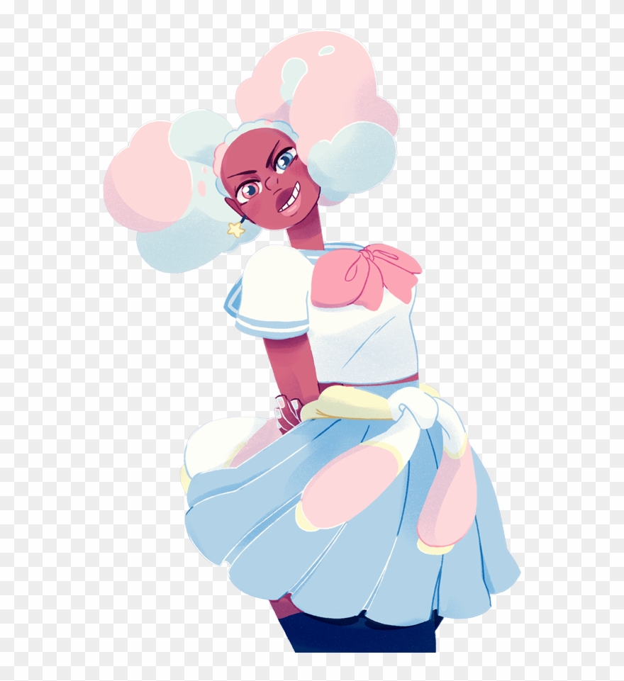 Dokirosi - Cotton Candy Garnet Human Clipart