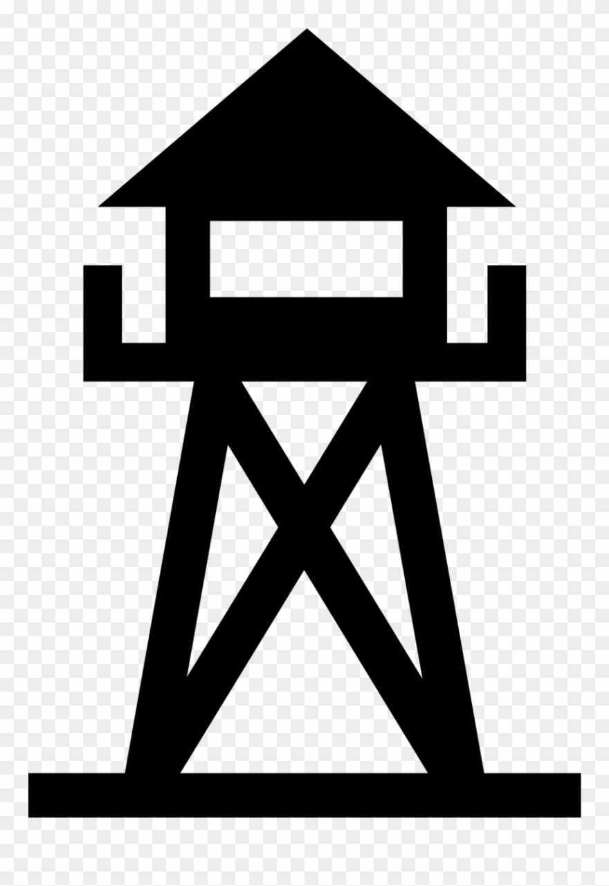 Created With Raphaël - Watch Tower Icon Png Clipart