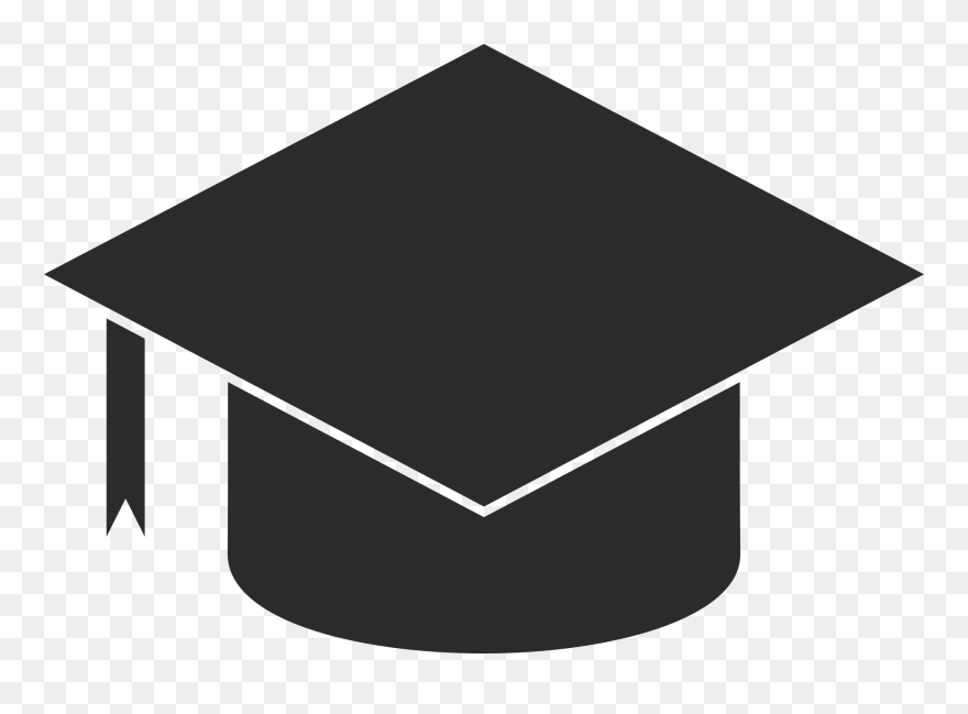 Icon Of A Square Academic Hat - University Vector Clipart