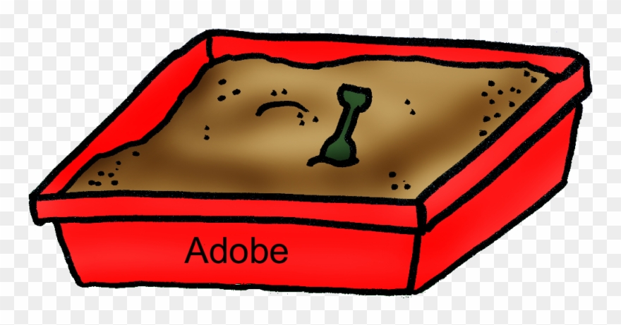 Adobe's Player Download Center - Red Sandbox Clipart