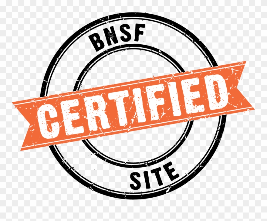 Bnsf Certified Site - Approved Blue Clipart