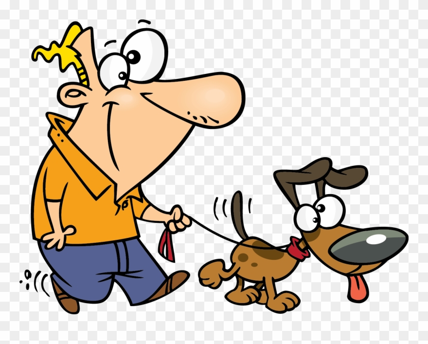 Home Sweet Home Picture Library Stock - Walking Around With My Dogs Clipart