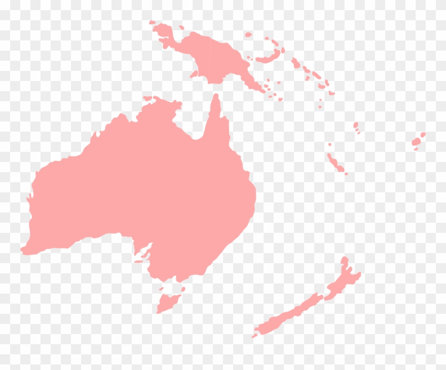 All Photo Png Clipart - Australia Continent Map Outline Transparent Png