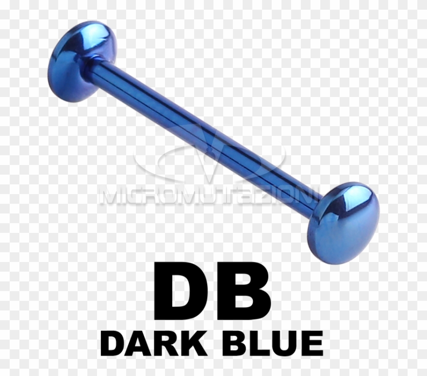 Titanium Discs Barbell Ear - Dumbbell Clipart