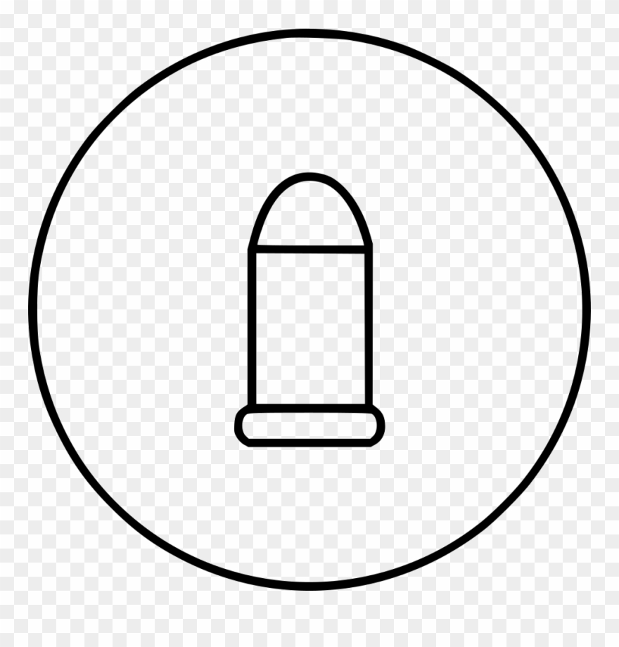Jpg Library Library Missle Gun Pistol Evidence - Circle Clipart