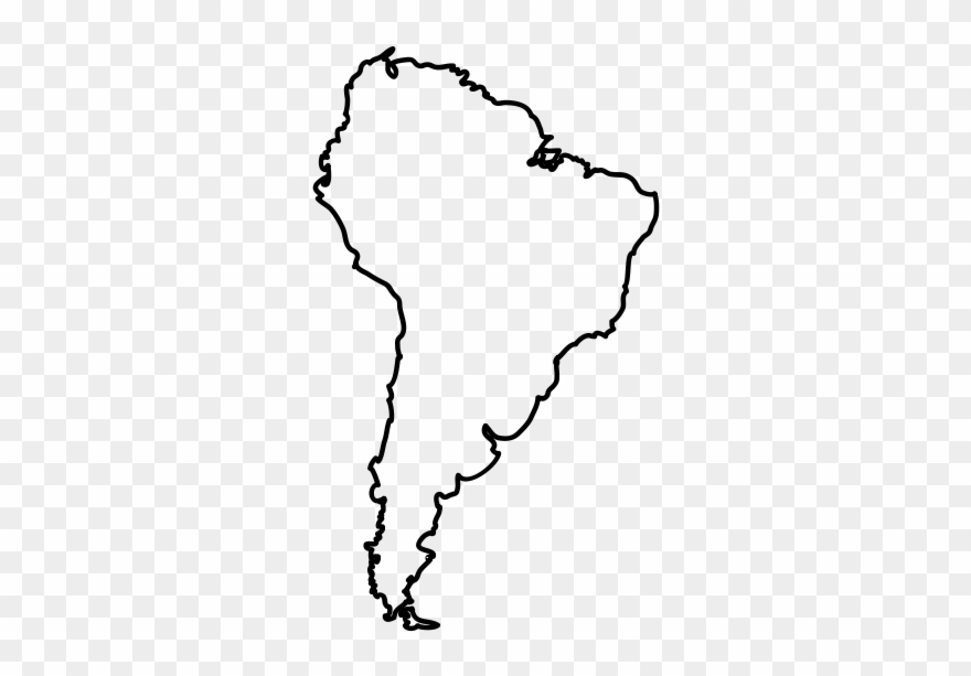 South America Rubber Stamp - South America Clipart